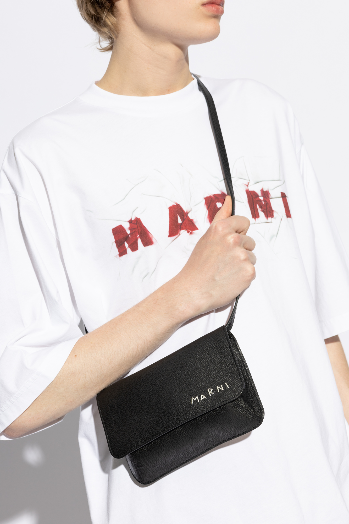 SchaferandweinerShops Japan - Black Mending Shoulder Bag